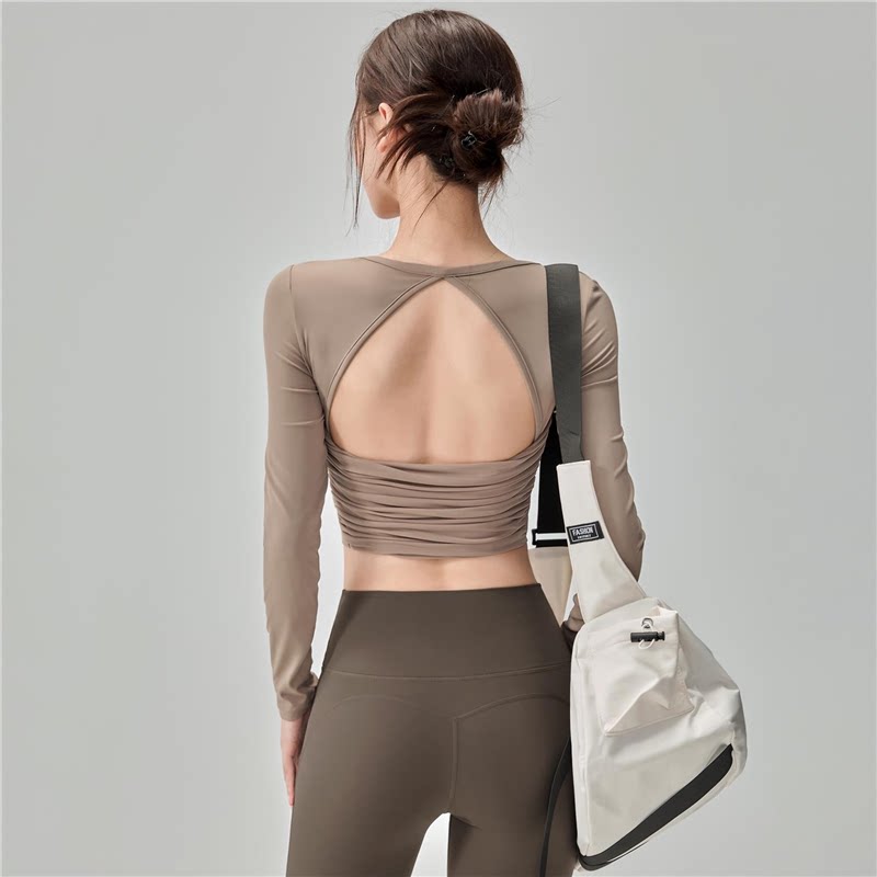 Pilates Yoga One - Top da yoga a maniche lunghe