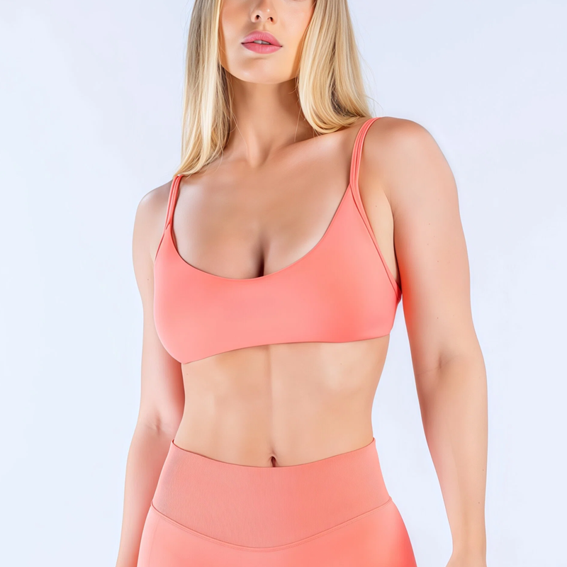 Pilate Yoga Workout - HISTELLO Reggiseno Sportivo a Scollo Profondo
