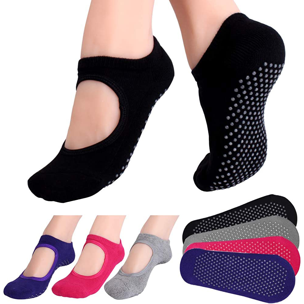 Medias Para Pilates Y Yoga - Calzini per pilates fitness antiscivolo senza